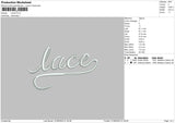 Lace Embroidery File 4 size