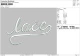 Lace Embroidery File 4 size