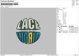 Lace World Embroidery File 5 sizes