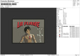 La Flame Embroidery File 4 size