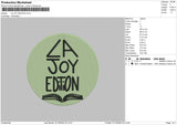 Joytext Circle Embroidery File 6 sizes