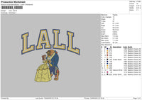 Lall Embroidery File 5 sizes
