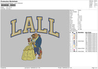 Lall Embroidery File 5 sizes