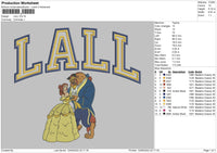 Lall Embroidery File 5 sizes