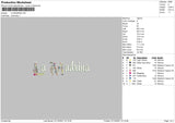 La Madrina Embroidery File 4 size