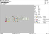 La Madrina Embroidery File 4 size