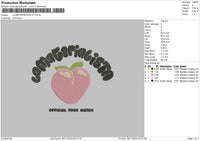 Materialista V1 Embroidery File 6 sizes