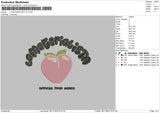 Materialista V1 Embroidery File 6 sizes