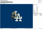 La Mf Doom V2 Puff Embroidery File 6 sizes