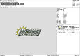 Solutionstext 01 Embroidery File 6 sizes
