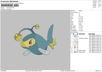 Lanturn Embroidery File 6 sizes