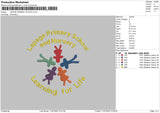 Lapage Primary School Embroidery File 4 sizes