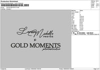 Lapissatext Embroidery File 6 sizes