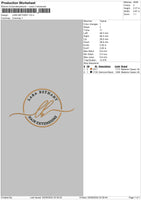 Lara Bethany Embroidery File 4 size