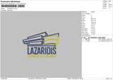 Lazaridis Embroidery File 4 sizes