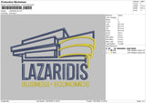 Lazaridis Embroidery File 4 sizes