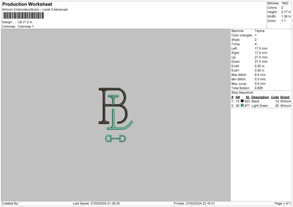 Lb V7 Lb V8 Embroidery 2 Files