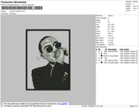 Lunchshih Trekov Embroidery File 4 size