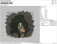 Lidacris Embroidery File 4 size
