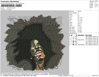 Lidacris Embroidery File 4 size