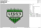 Ledo S Embroidery File 6 sizes