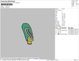Lissa Embroidery File 4 size