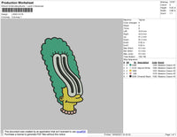 Lissa Embroidery File 4 size