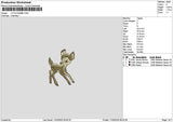 Bambi 0903 Embroidery File 6 sizes
