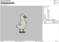 Littleduck Embroidery File 6 sizes