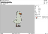 Littleduck Embroidery File 6 sizes