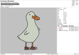 Littleduck Embroidery File 6 sizes