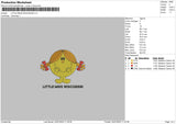 Little Miss Wisconsin Embroidery File 4 sizes