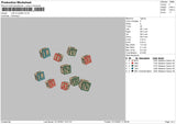 Live Learn Embroidery File 4 size