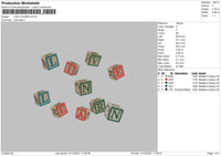 Live Learn Embroidery File 4 size
