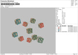 Live Learn Embroidery File 4 size