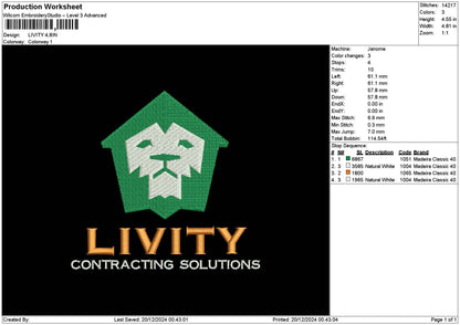 Livitytext 01 02 Embroidery 2 Files