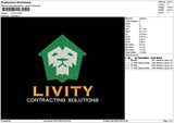 Livitytext 01 02 Embroidery 2 Files