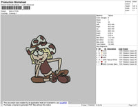 Lizzie v2 Embroidery File 4 size