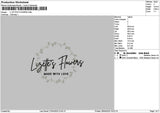Flowerscircle 2804 Embroidery File 6 sizes