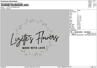 Flowerscircle 2804 Embroidery File 6 sizes