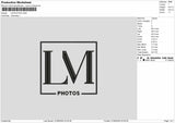 Lm Photos Embroidery Machine Design File 6 sizes