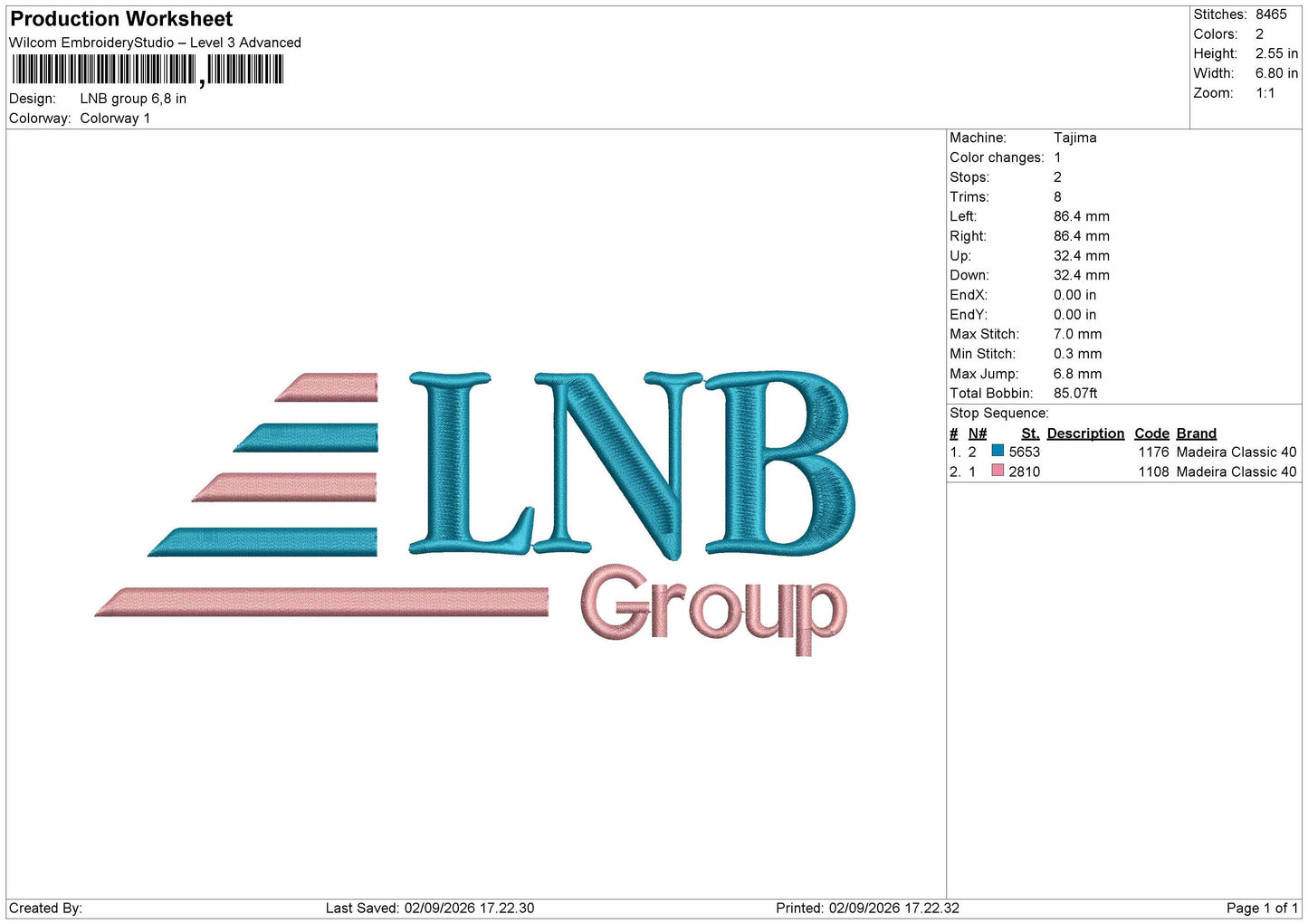 Lnbtext 02 Embroidery Machine Design File 6 sizes