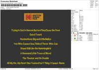 Kodak Text Embroidery File 4 size