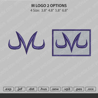 M LOGO 2 options