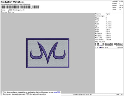M LOGO 2 options
