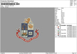 Juretext Embroidery File 6 sizes