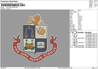Juretext Embroidery File 6 sizes