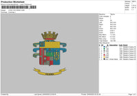 Logo Vis Embroidery File 6 sizes