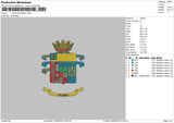 Logo Vis Embroidery File 6 sizes