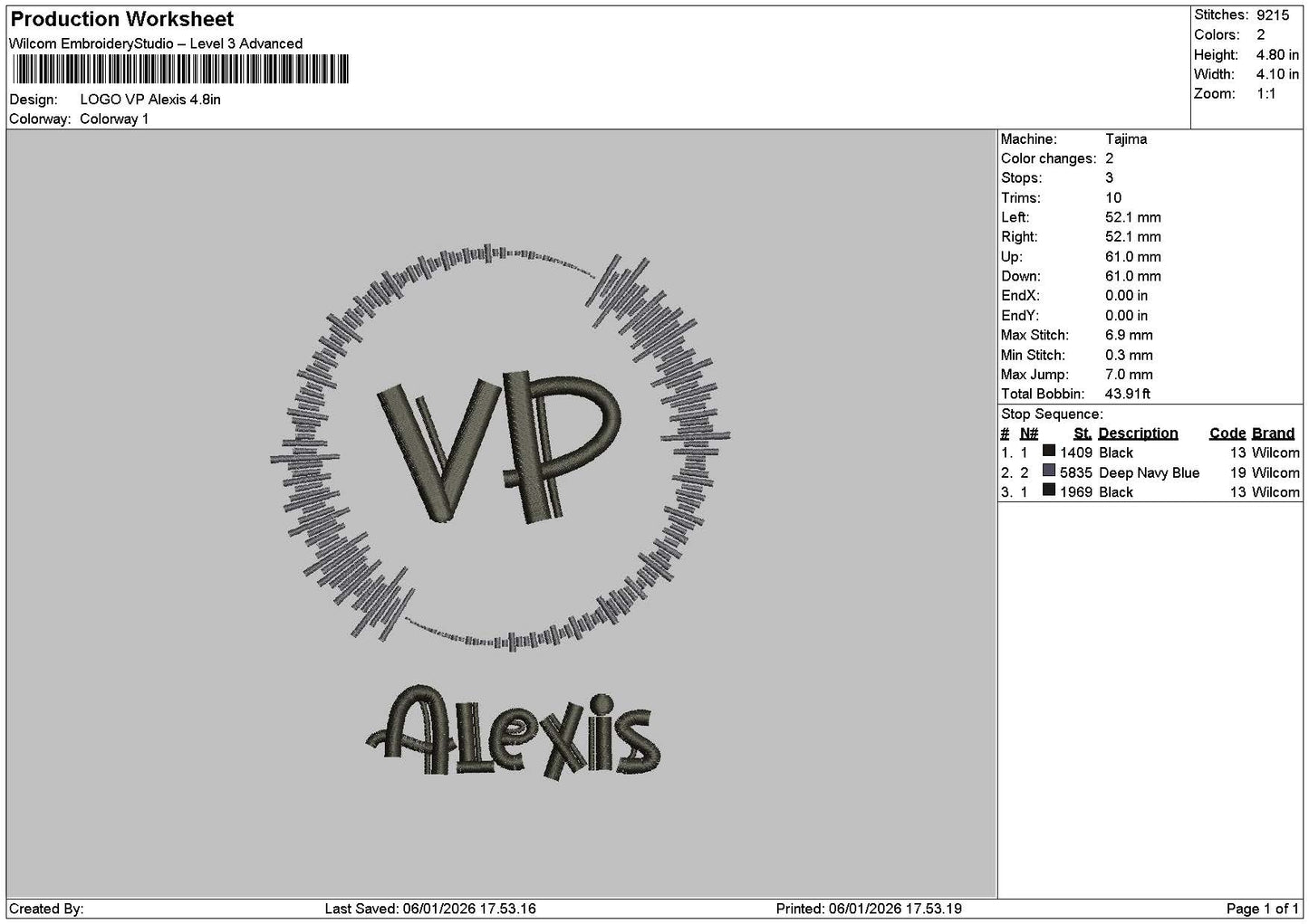 Vpcircle Embroidery 5 Files